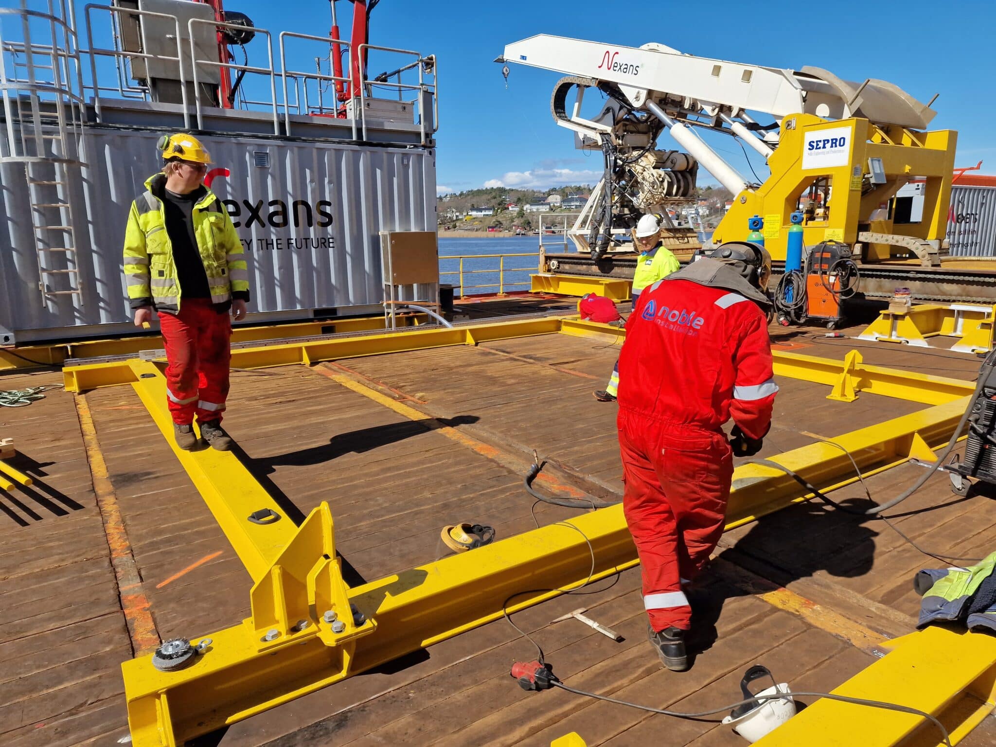 Marine Cable Subsea Equipment Noble Installation As